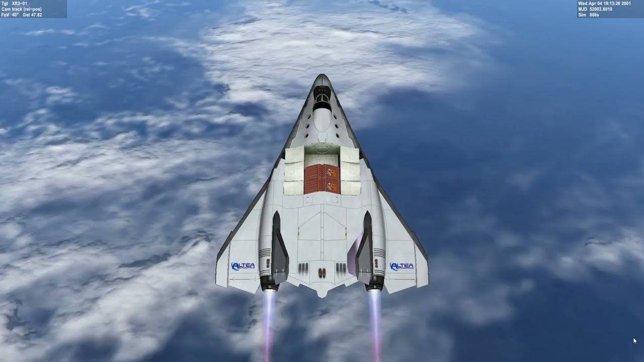 Orbiter 2016 : Earth &rarr; Moon &rarr; Earth in 18h54m || default XR-2