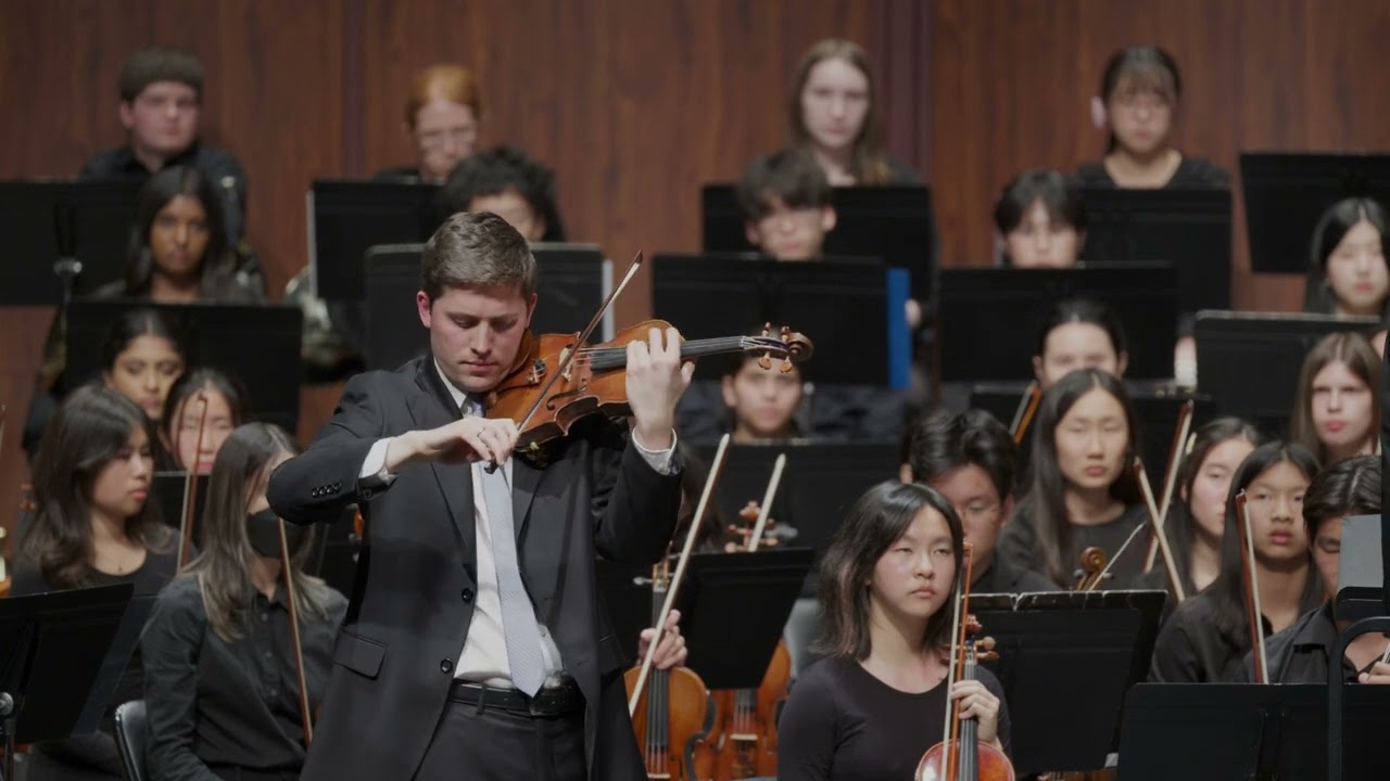 Sibelius Violin Concerto, Stephen Tavani, Violin, Golden State Youth Orchestra, Dr YS Tay, Conductor