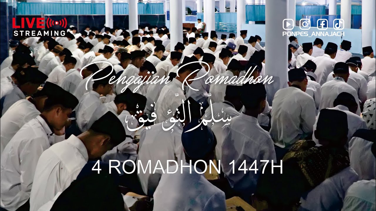 (LIVE) PENGAJIAN ROMADHON #4 (2)