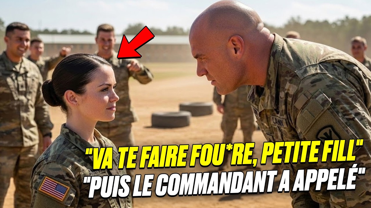 Ils ont ri quand elle est arrivée… puis le commandant a appelé