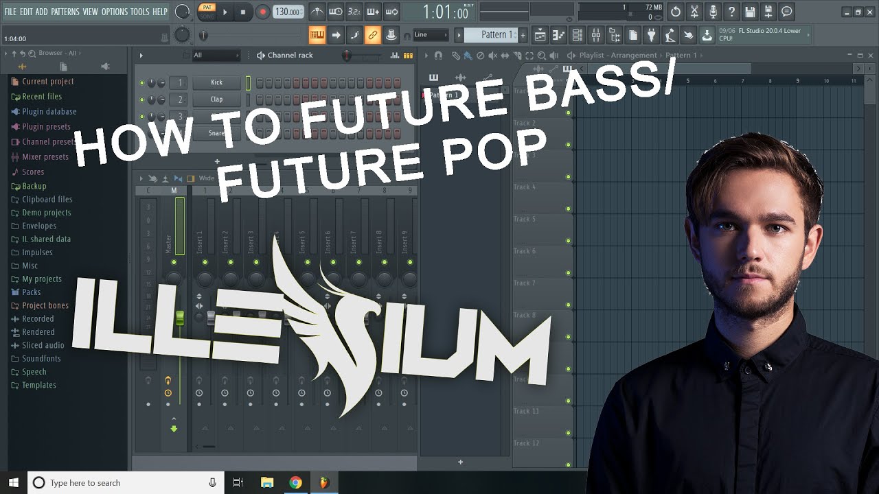 How to make FUTURE POP/FUTURE BASS in less than 10 MINUTES | (Illenium, Chainsmokers, Zedd Style)