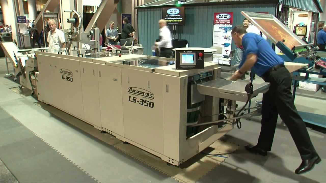 K-950 - M&R Screen Printing Equipment - Automatic Folding System