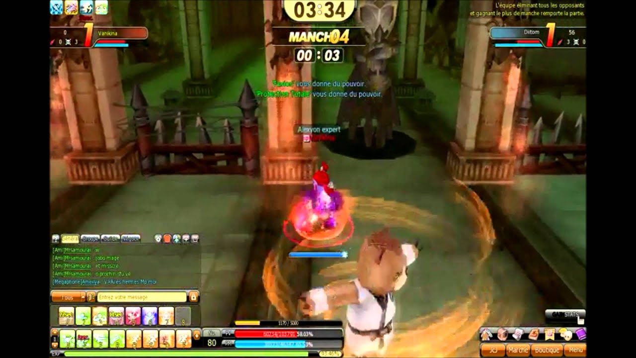 DRAGONICA PVP FR Vanikina (Furie Drake) VS Diitom (Dragon)