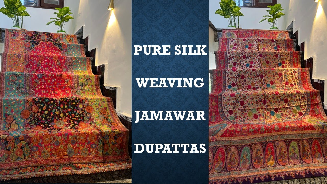 26-Sep-25 | Silk Weaving Jamawar Dupattas | Pure Silk Dupatta | Kani Silk | WhatsApp: +91-7051012285