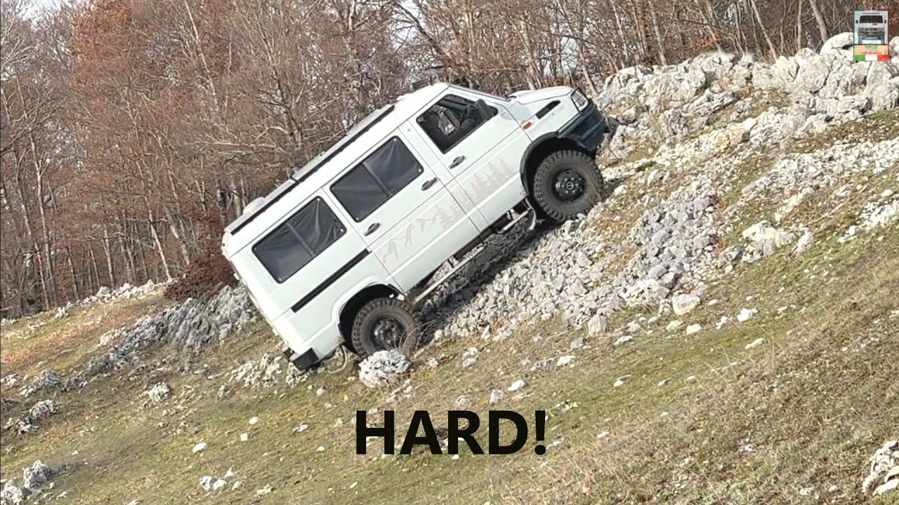Как далеко может проехать IVECO DAILY 4x4 OVERLAND? Испытано на сложных и техничных участках.