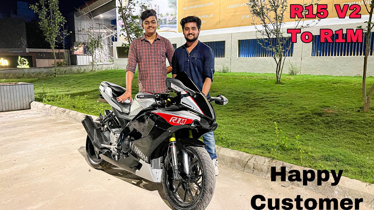 @Tanna Dhaval KI BIKE APNE PASS ?? |R15v2 toR1m