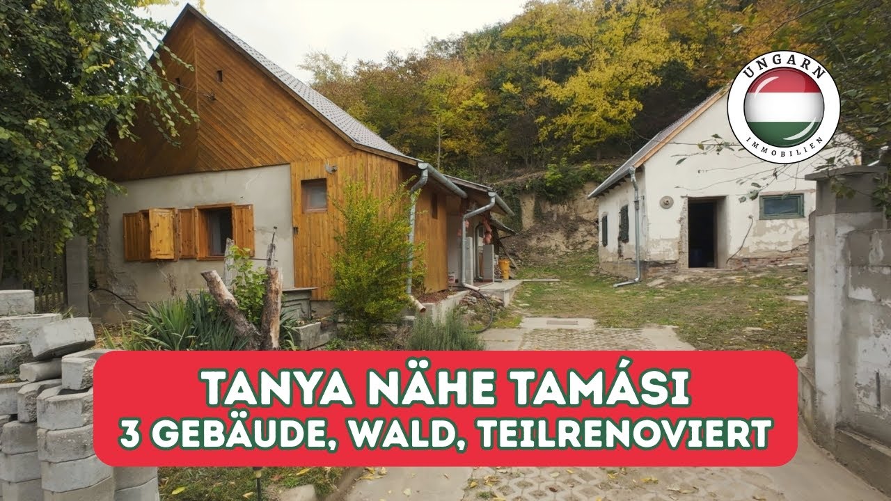 Tanya/Haus ohne Nachbarn zu verkaufen südlich vom Balaton