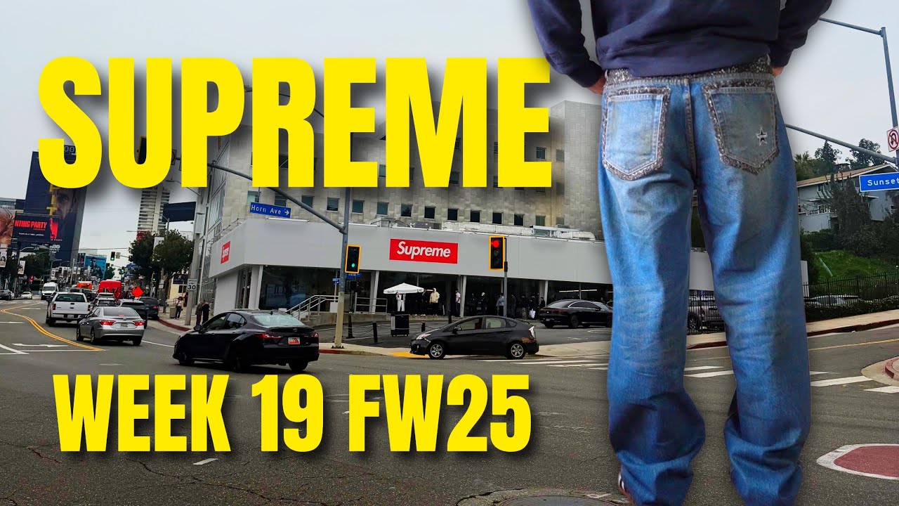 Коллекция Supreme 19-й недели сезона осень-зима 2025: возможность самовывоза из магазинов. ФИНАЛЬ...