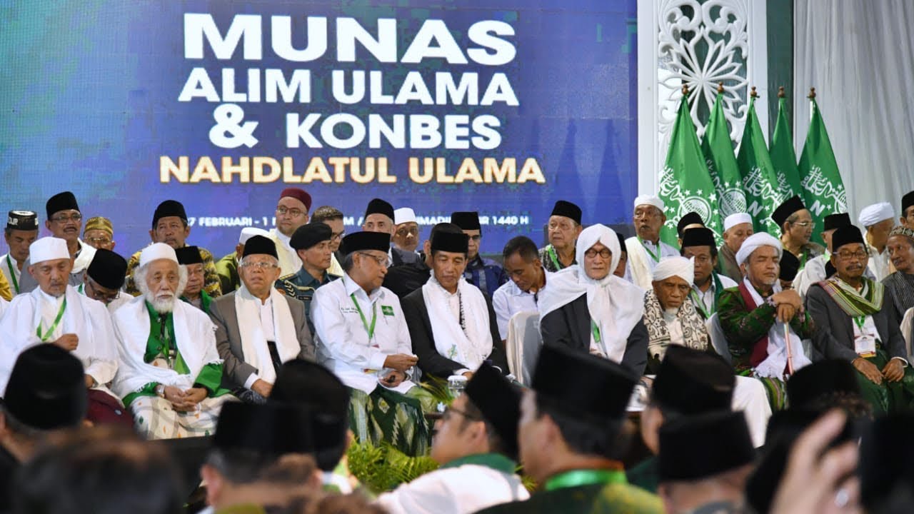 Peresmian Pembukaan Munas Alim Ulama dan Konferensi Besar Nahdlatul Ulama, Banjar, 27 Februari 2019