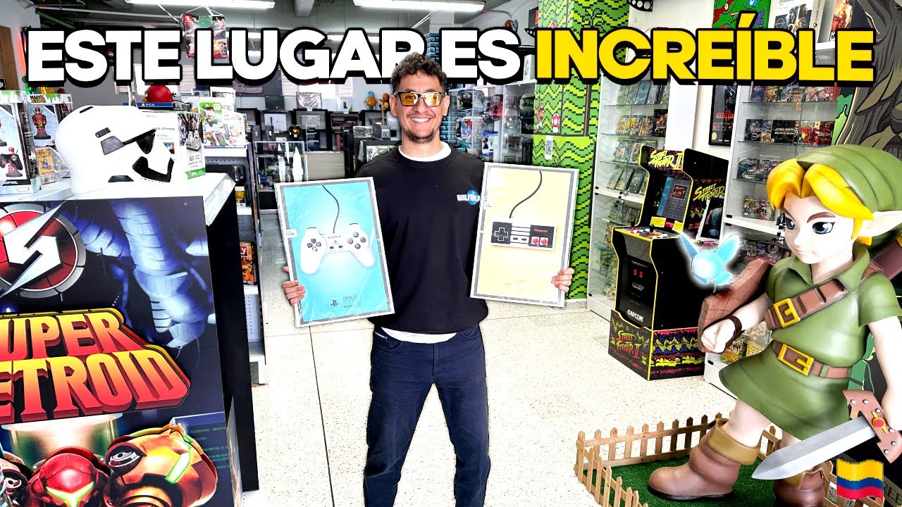 Una Tienda de Video Juegos que te dejará SIN PALABRAS 🇨🇴