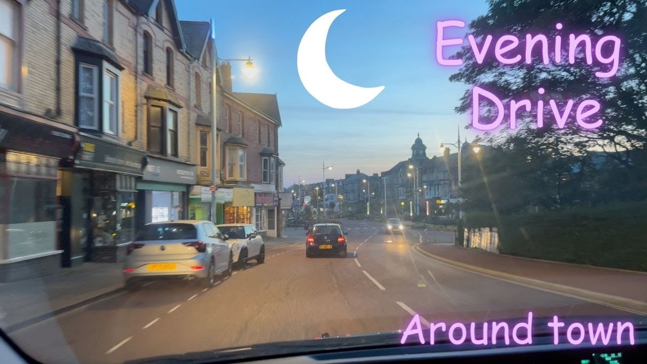Evening drive through St.Annes, Lytham and Ansdell