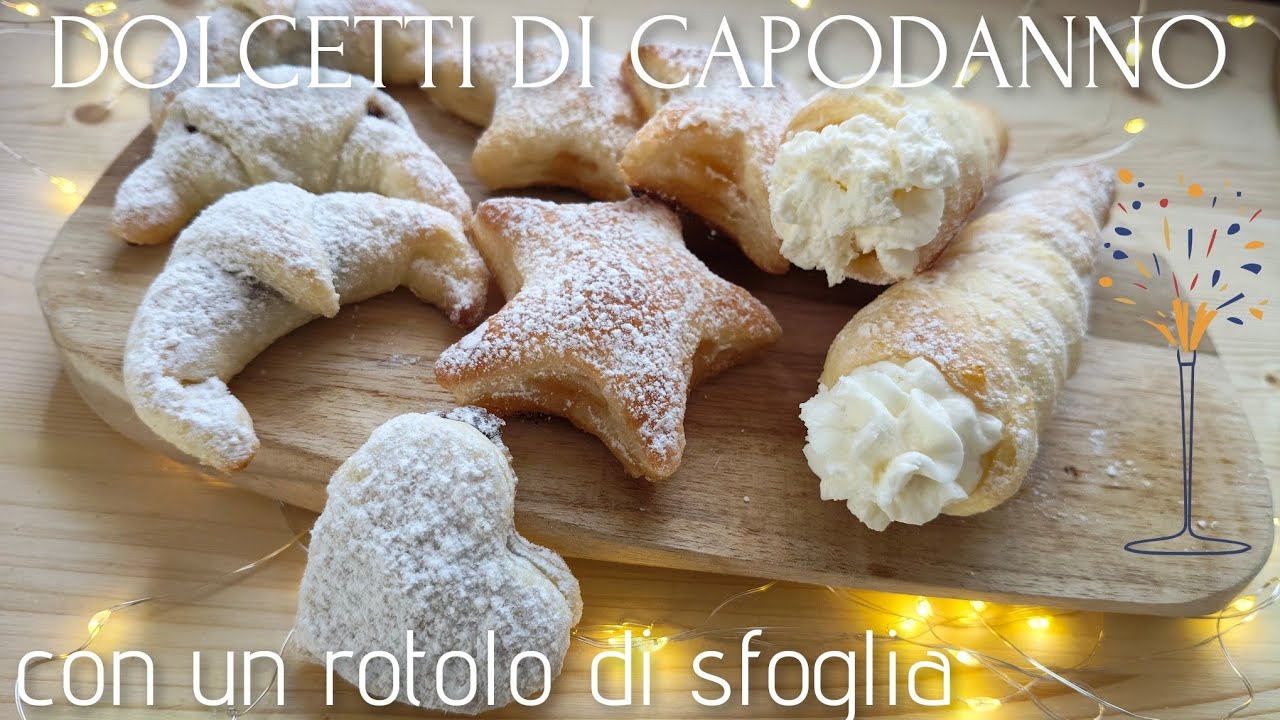 DOLCETTI DI SFOGLIA RIPIENI VELOCISSIMI DA FARE
