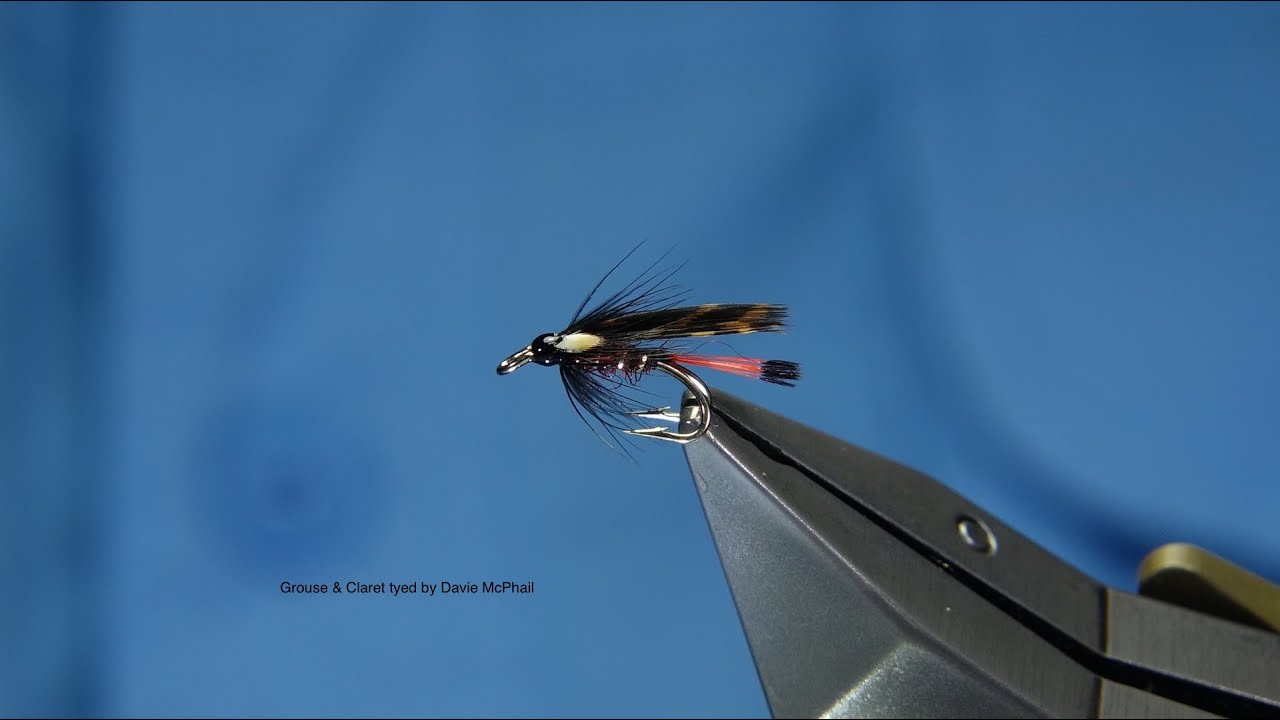 Tying a Small Double Grouse & Claret with Davie McPhail