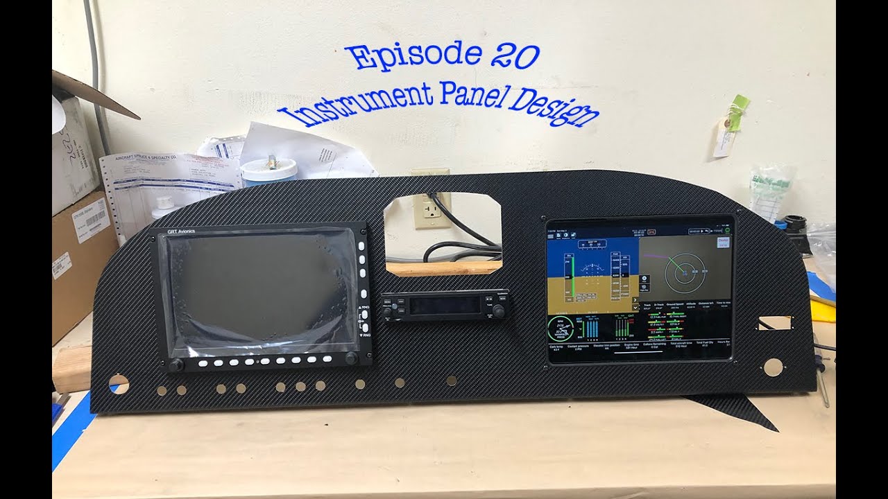 Kitfox 7 Apex Build Episode 20 Instrument Panel Design