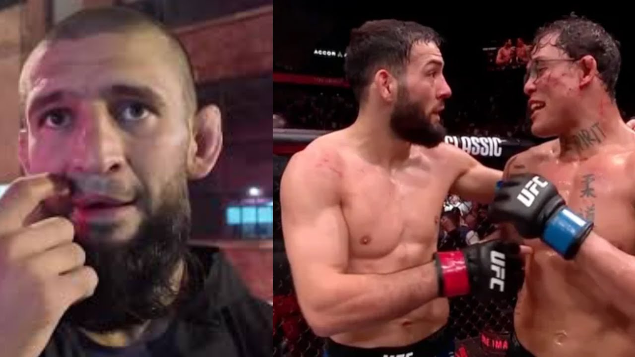 РЕАКЦИЯ ХАМЗАТА ЧИМАЕВА НА ПОБЕДУ ИМАВОВА НА UFC в Париже!