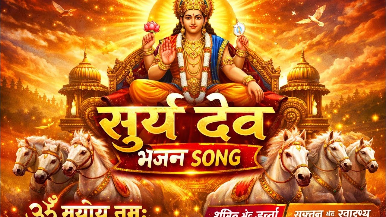 Surya Dev Bhajan 8K - Powerful Mantra & Divine Music
