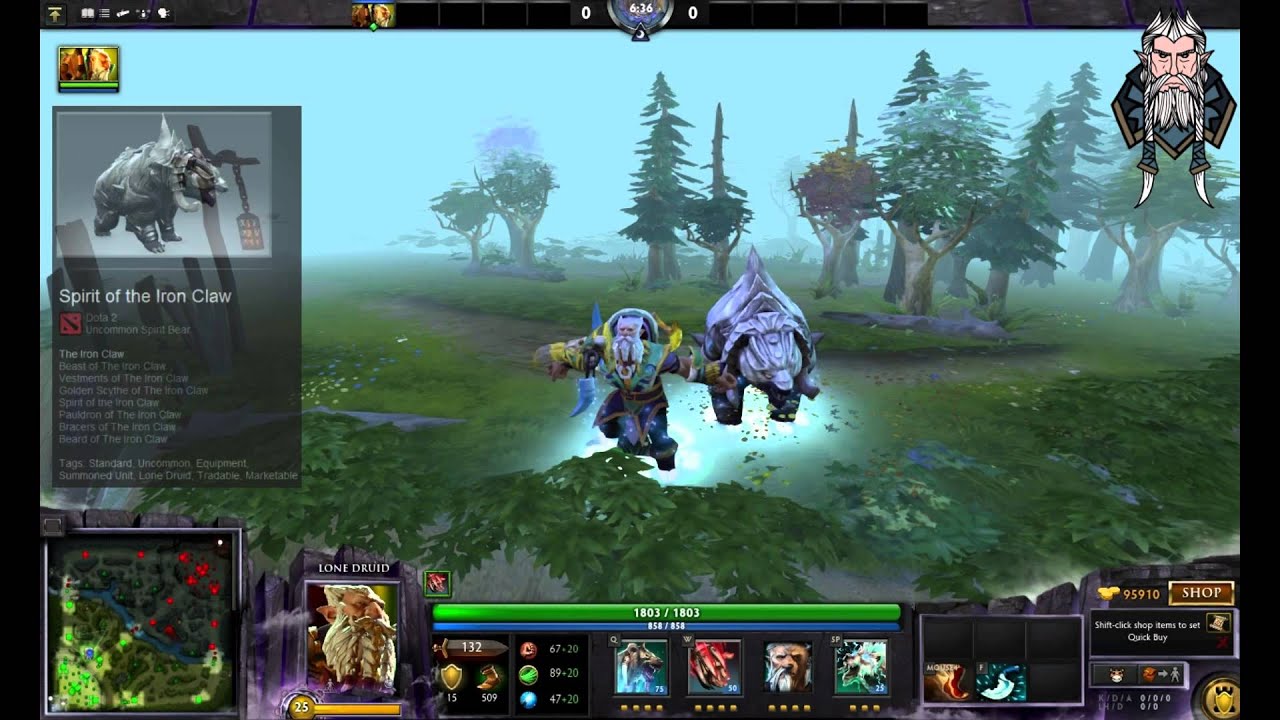 Lone Druid The Iron Claw Set