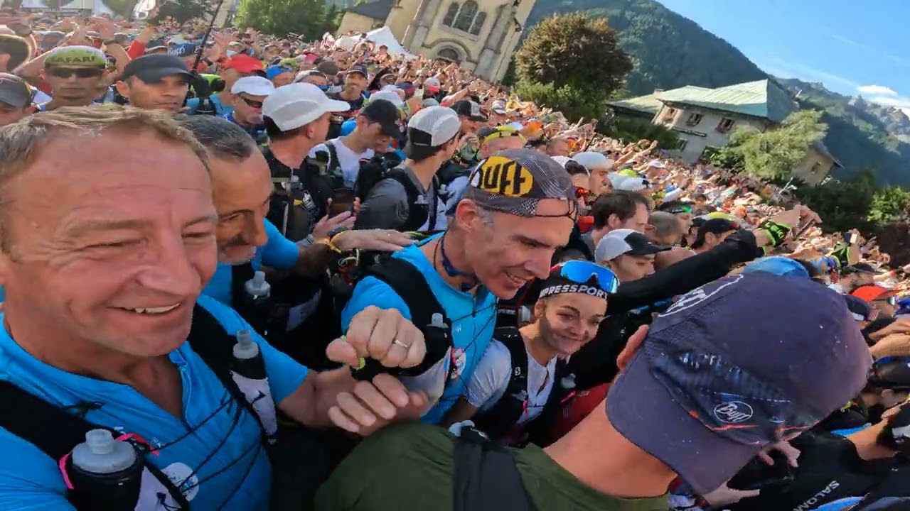 depart utmb vu de l intérieur...