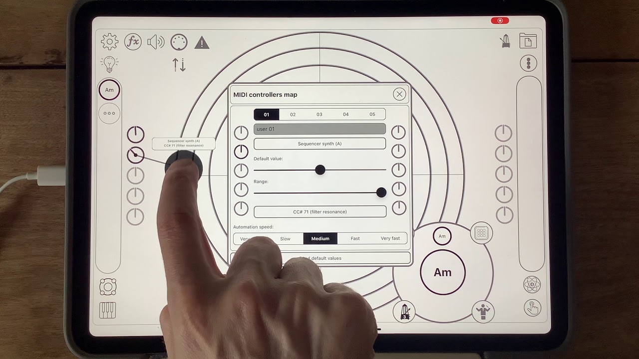 touchscaper tips - new in 1.5.2 MIDI CC (continuous controller) support