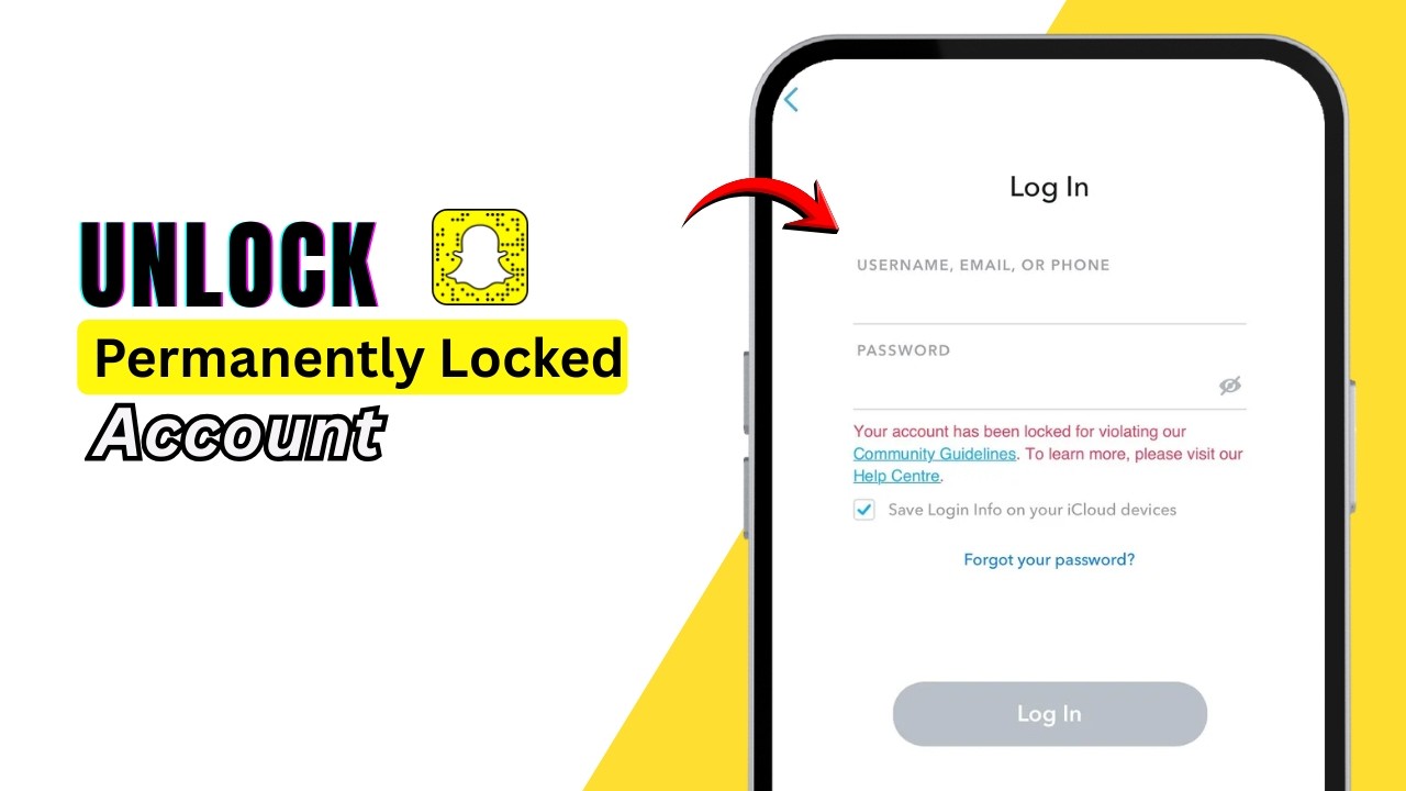 How To Unlock Permanently Locked Snapchat Account (2026) | Recover Snapchat
