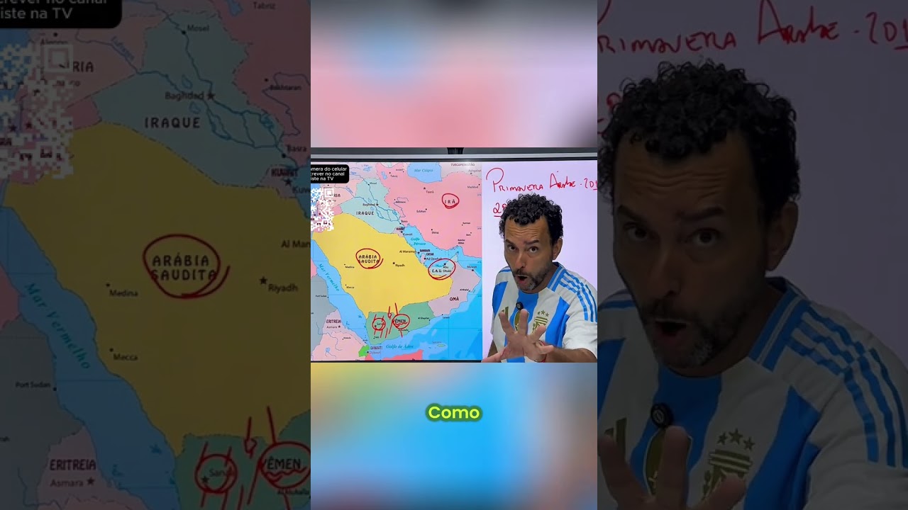 Houthis: Luta Pelo Poder no I&ecirc;men e Conflito no Oriente M&eacute;dio #shorts