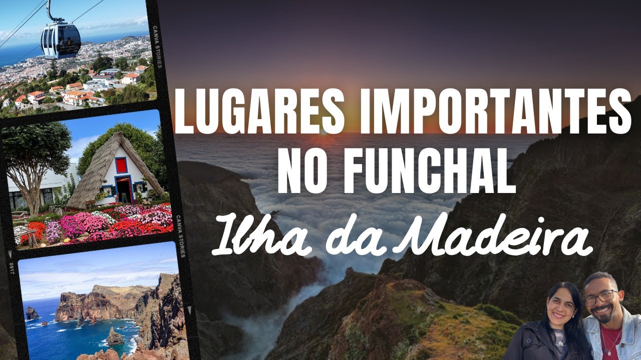 ❤️ALGUNS lugares IMPORTANTES do FUNCHAL  Ilha da Madeira #goianosnailhadamadeira #funchal #portugal