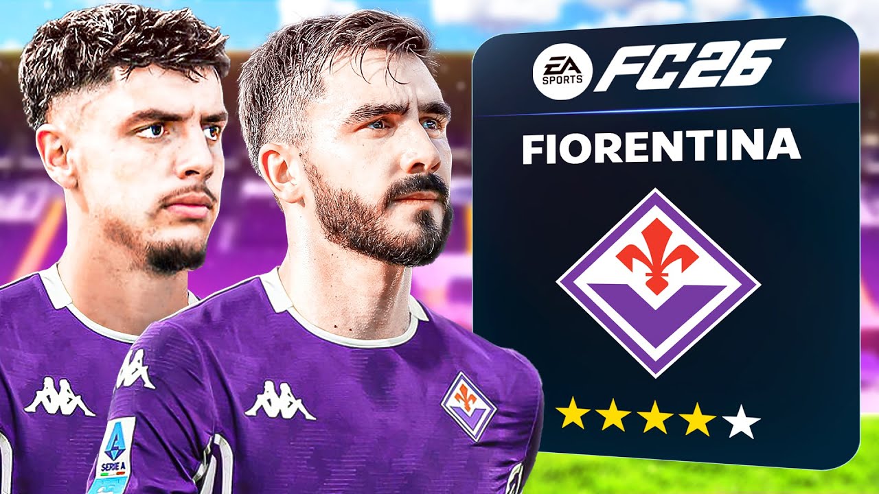 Ho RICOSTRUITO la FIORENTINA su FC 26!