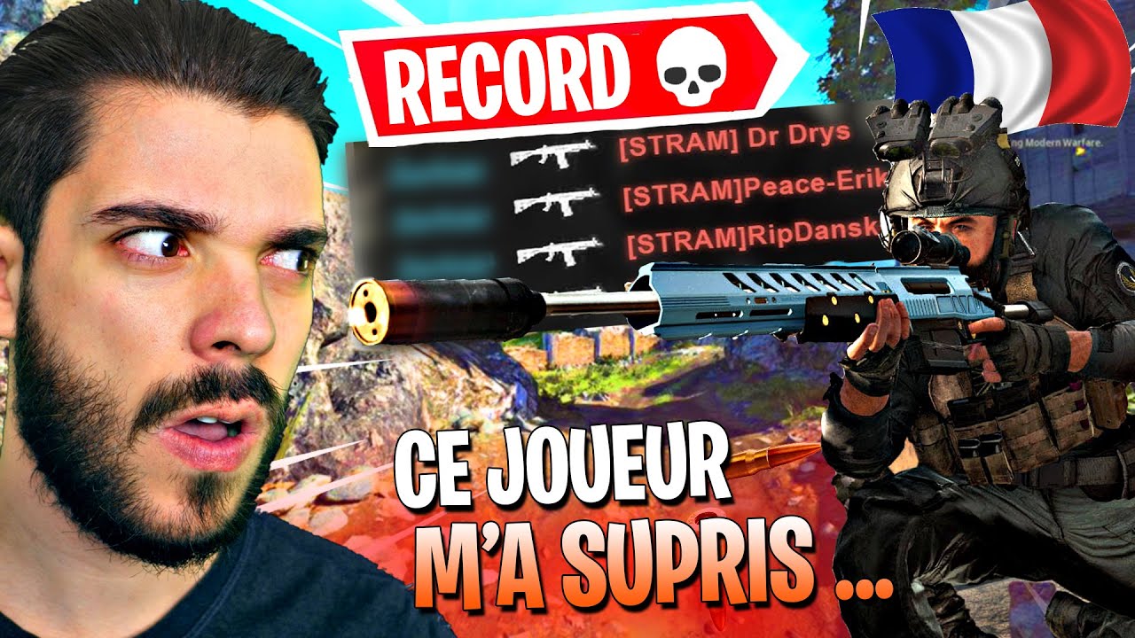 CE FRANCAIS EXPLOSE LE RECORD DE KILLS SUR WARZONE (ou pas) - JE L'OBSERVE JUSQU'AU TOP 1 ...