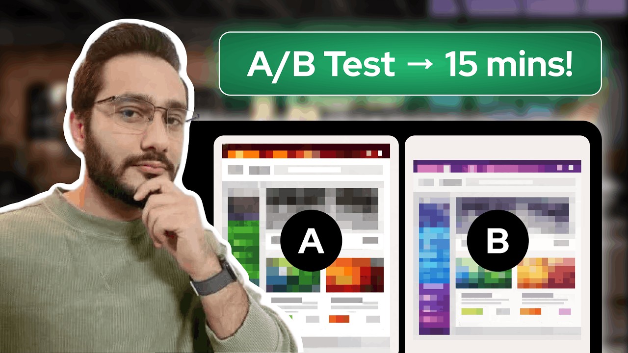 How I Designed My First A/B Test in 15 Minutes (No Stats Degree Needed)