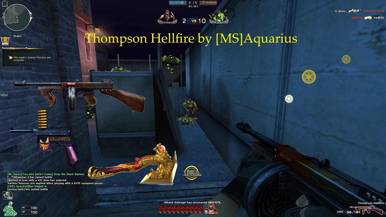 Crossfire NA: Thompson-Hellfire | Hero Mode X by [MS]Aquarius