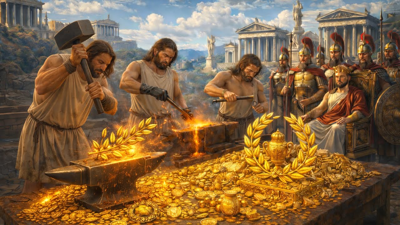 Inside the ancient Greek gold factory | Techniques That Shaped Western Civilization (Full Process)