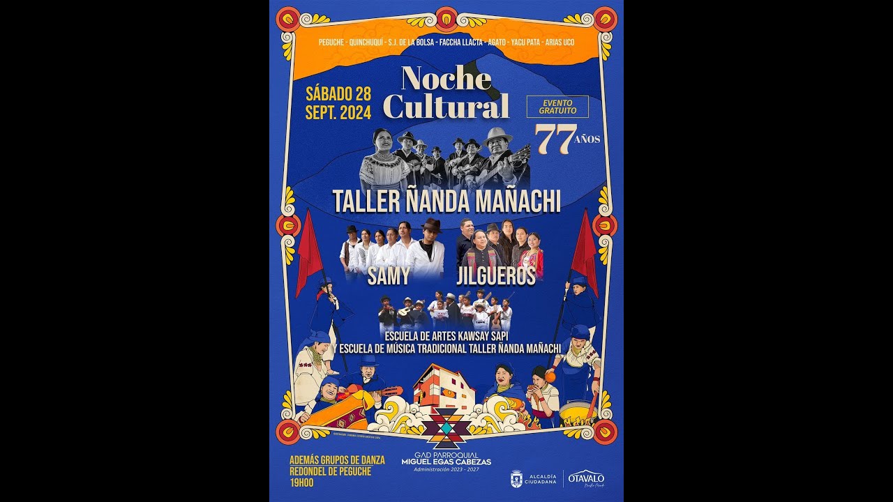 NOCHE CULTURAL - PEGUCHE