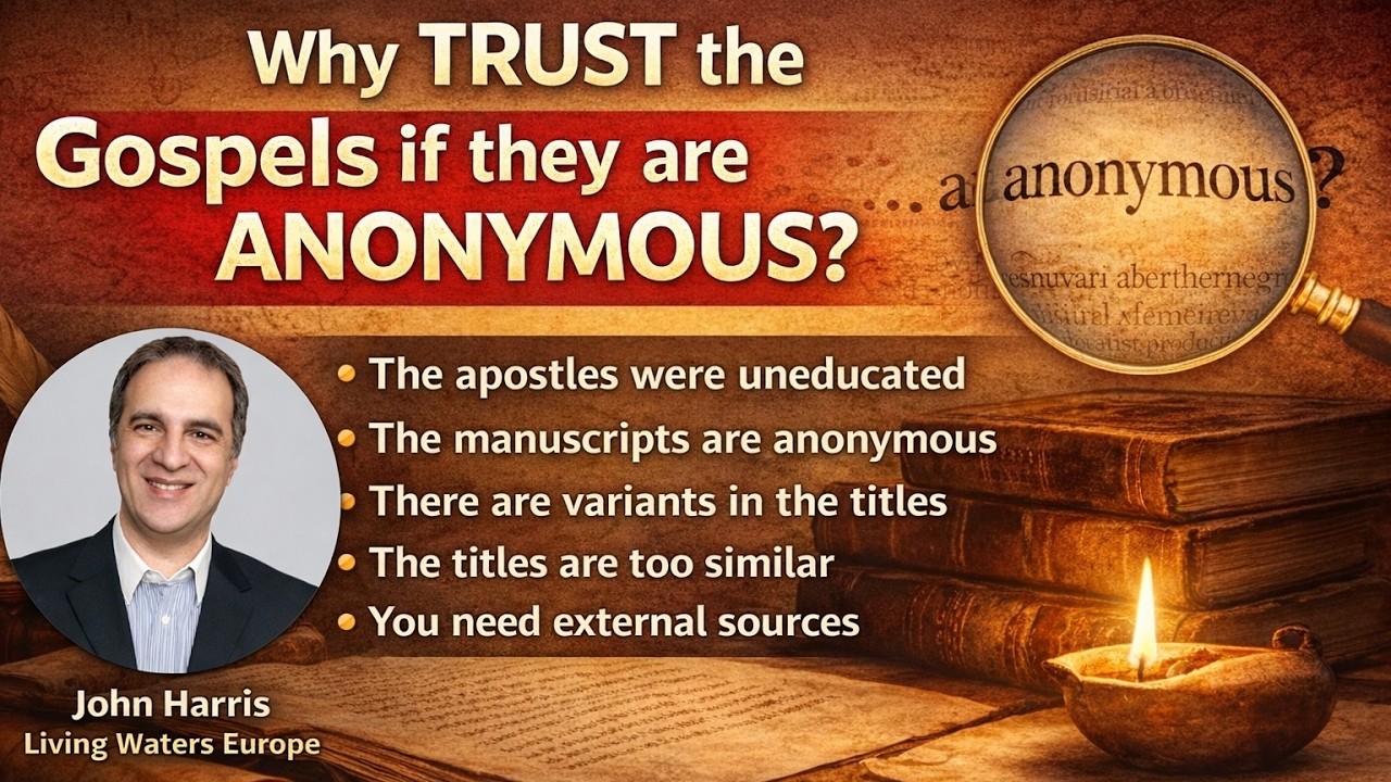 Why trust the Gospels if they are anonymous?