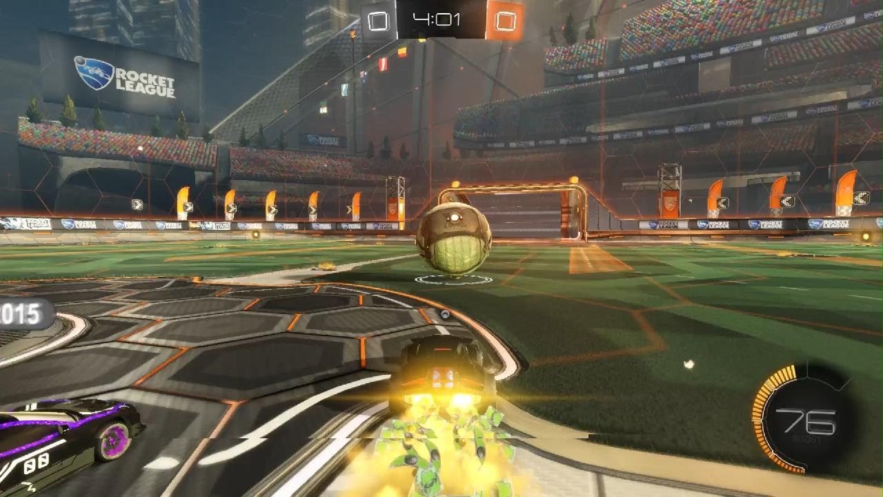 Rocket League gameplay|ps5
