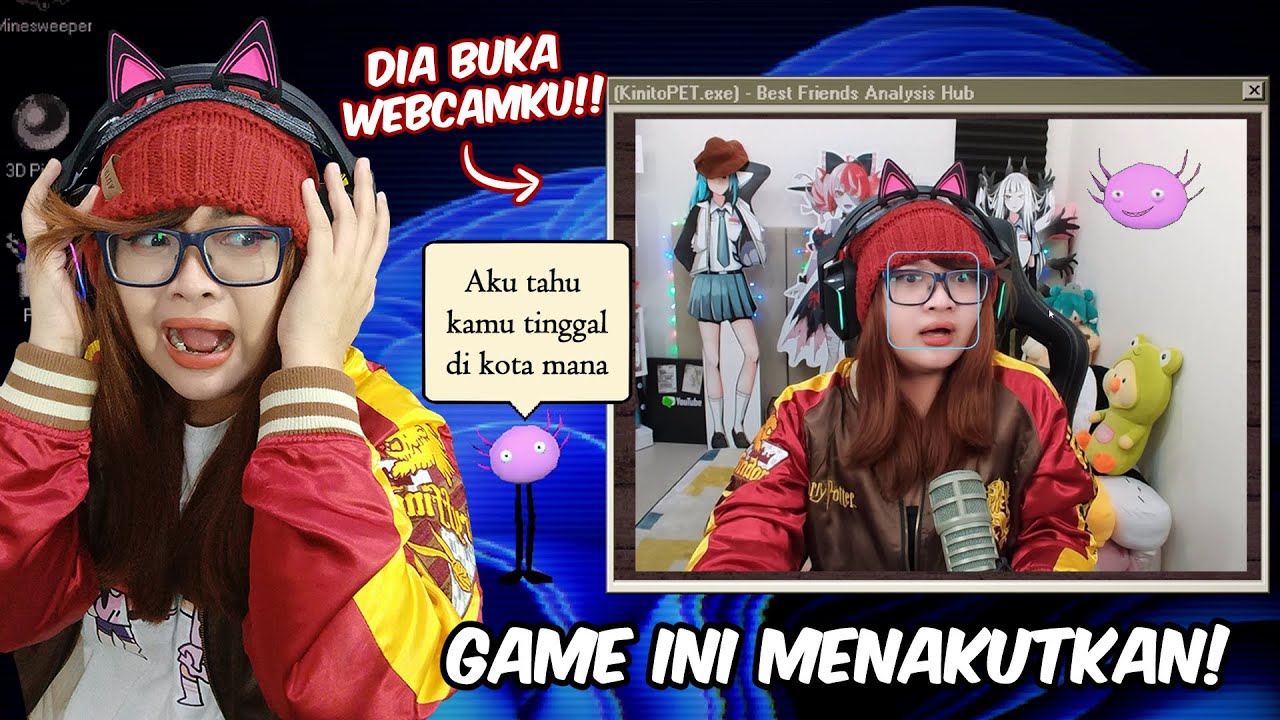 GAME INI NGEHACK KOMPUTER & KAMERAKU SERTA TAHU AKU TINGGAL DIMANA | KinitoPET