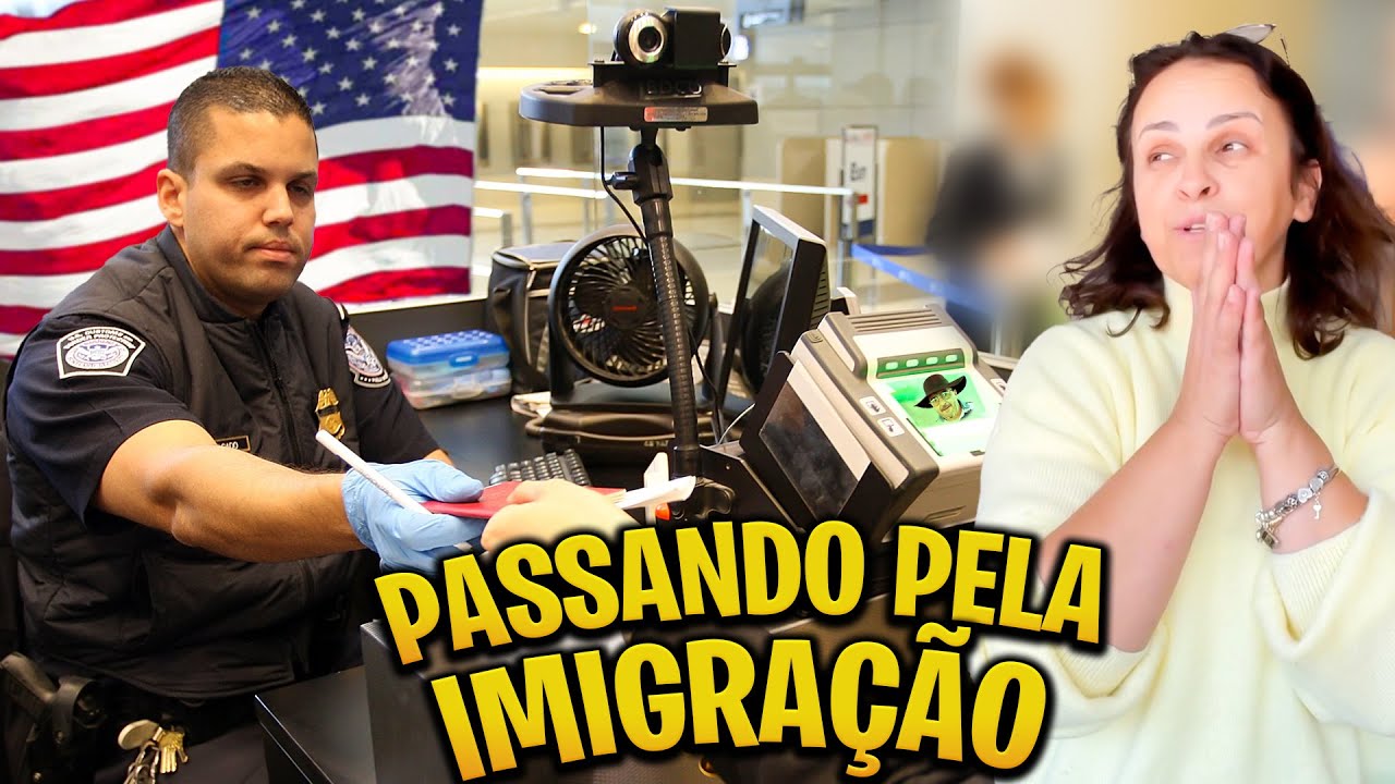 VOLTAMOS PROS EUA  🇺🇸  PASSANDO PELA TEMIDA IMIGRAÇÃO 😱😱