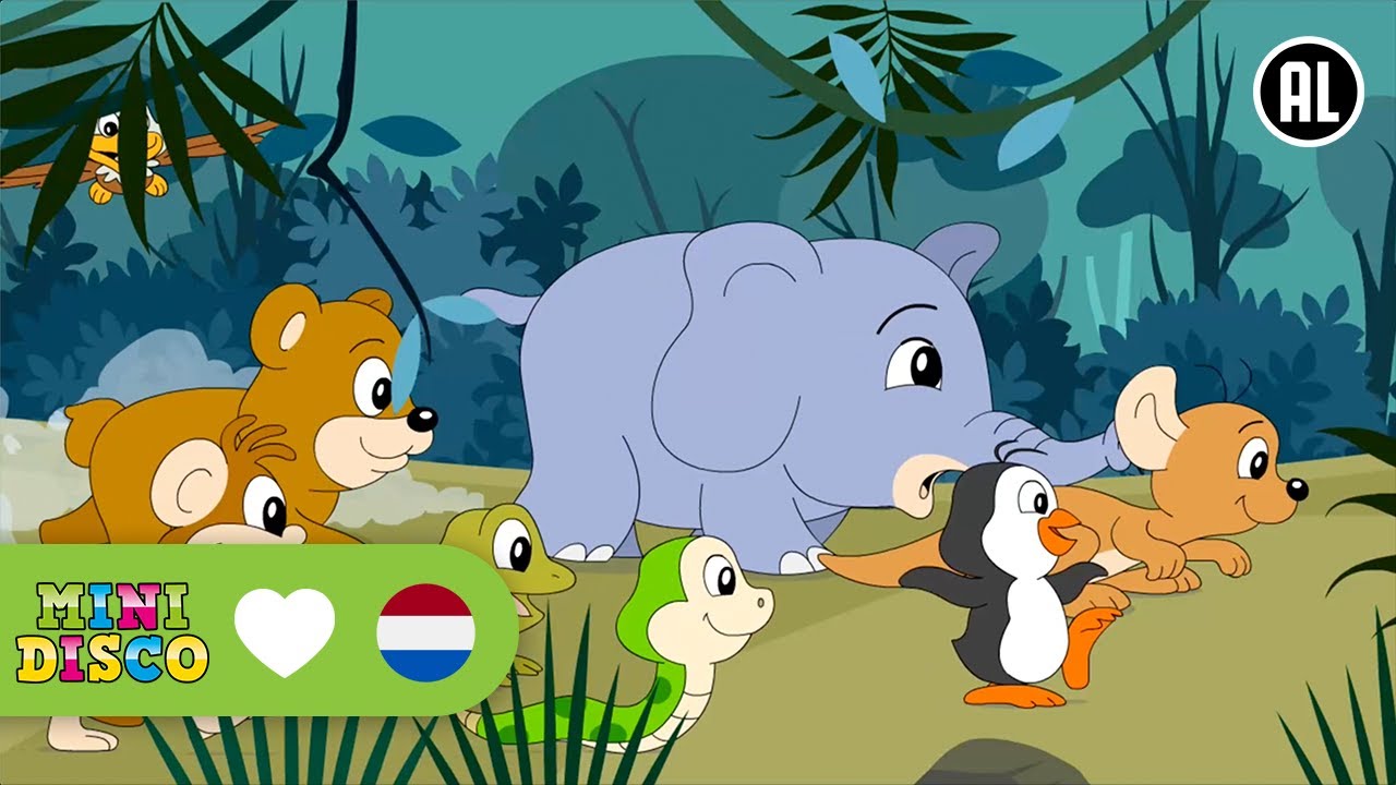 DE DIEREN UIT DE DIERENTUIN | Dierendag | Kinderliedjes | Minidisco