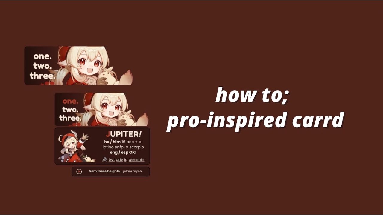 interactive pro-inspired carrd tutorial for non-pro users!