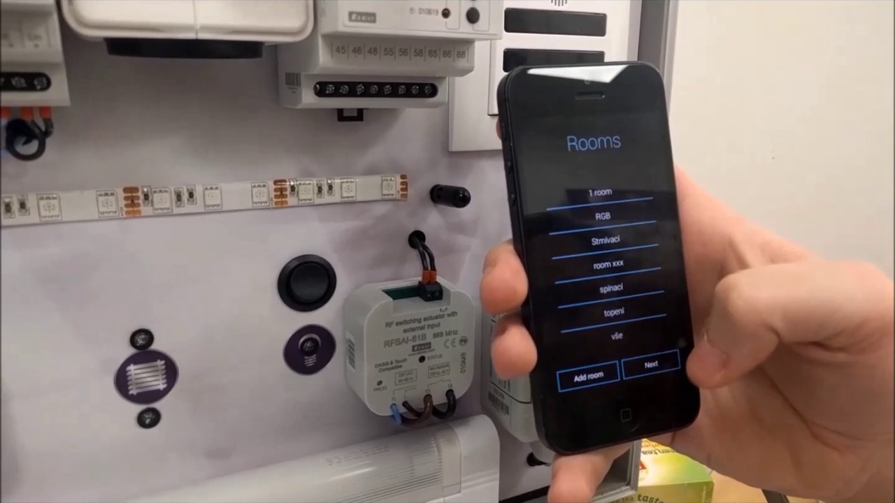 iNELS Home Control RF for iPhone - How to iOS