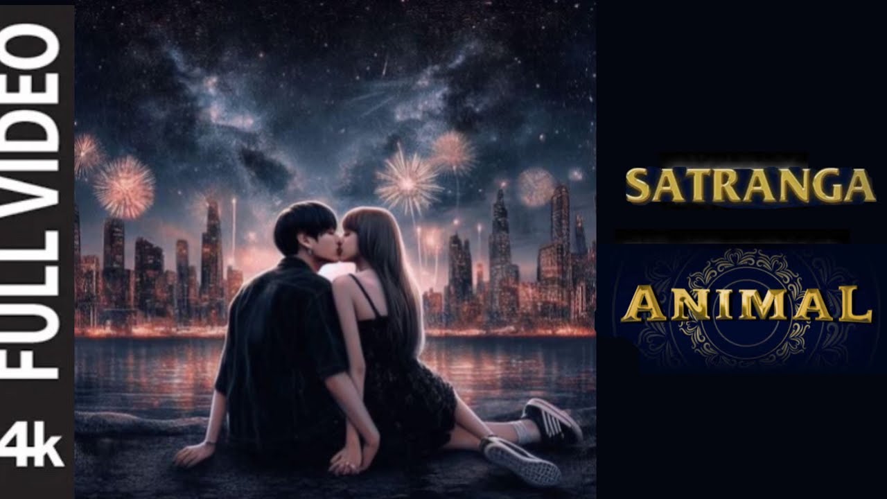 Liskook • Satranga [ fmv ] Animal • Jungkook & Lisa • Bangpink Hindi Song edit • Korean Mix