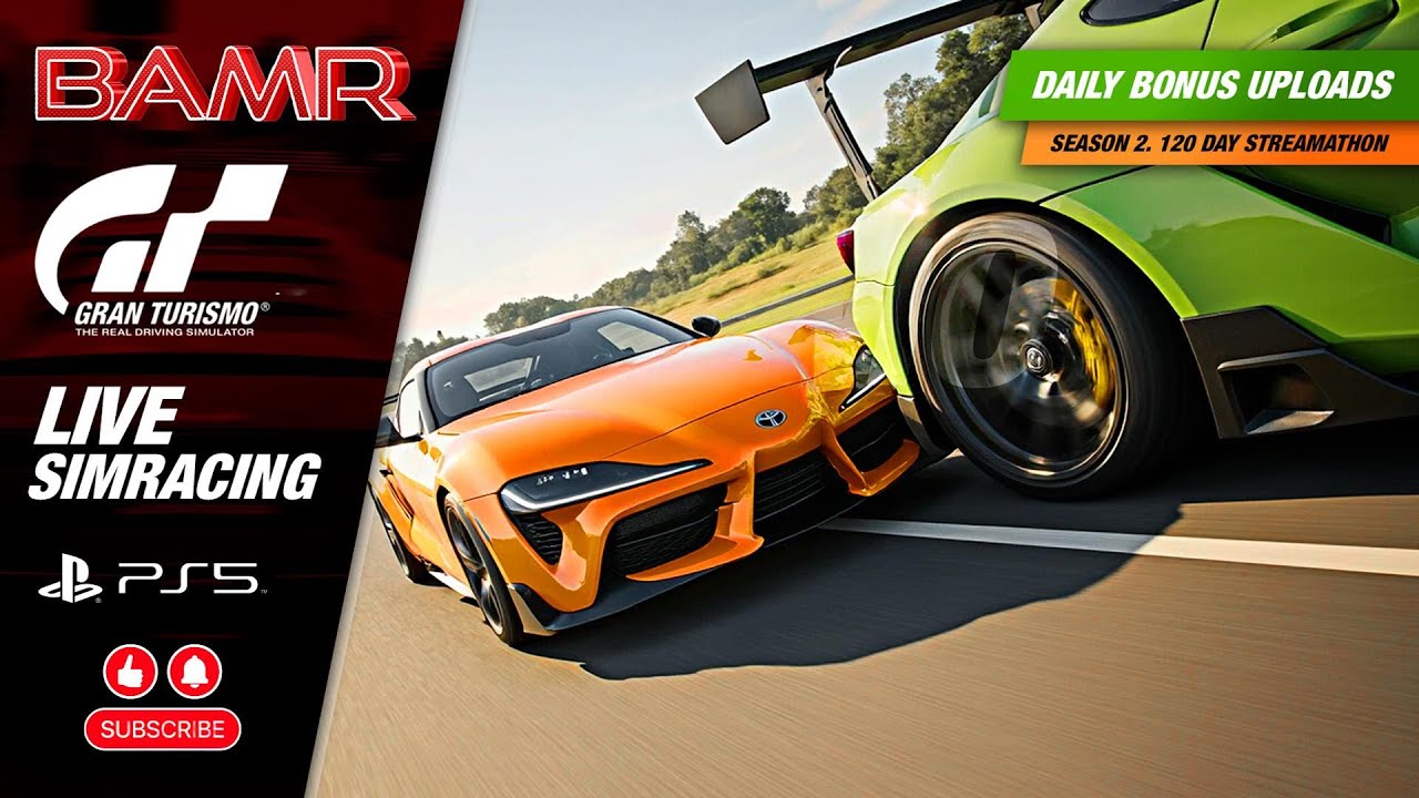 09JAN265C1 BAMR Bonus Content Cardio Workout | debonise | Live: SimRacing Through Gran Turismo 7 PS5