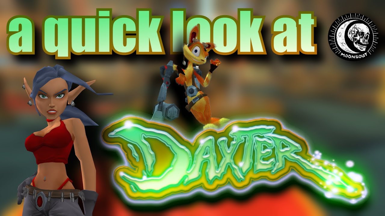 a quick look at the psp game daxter