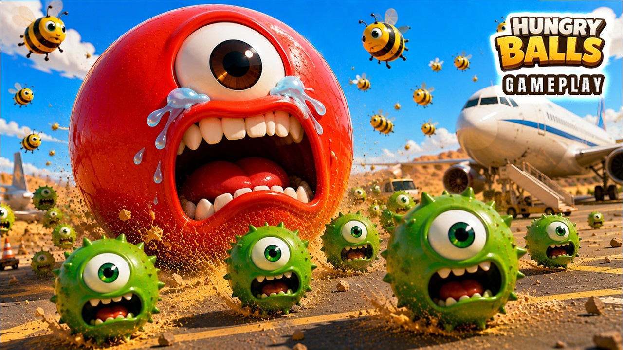 🚨 HUNGRY BALLS Gameplay: One Click Ended Everything!
