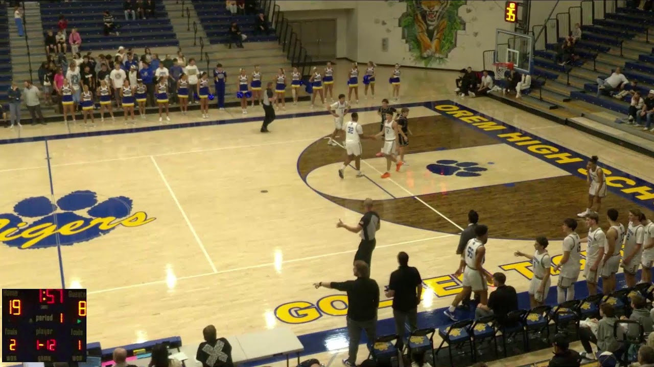 Orem vs Lone Peak High School Boys' JuniorVarsity Basketball