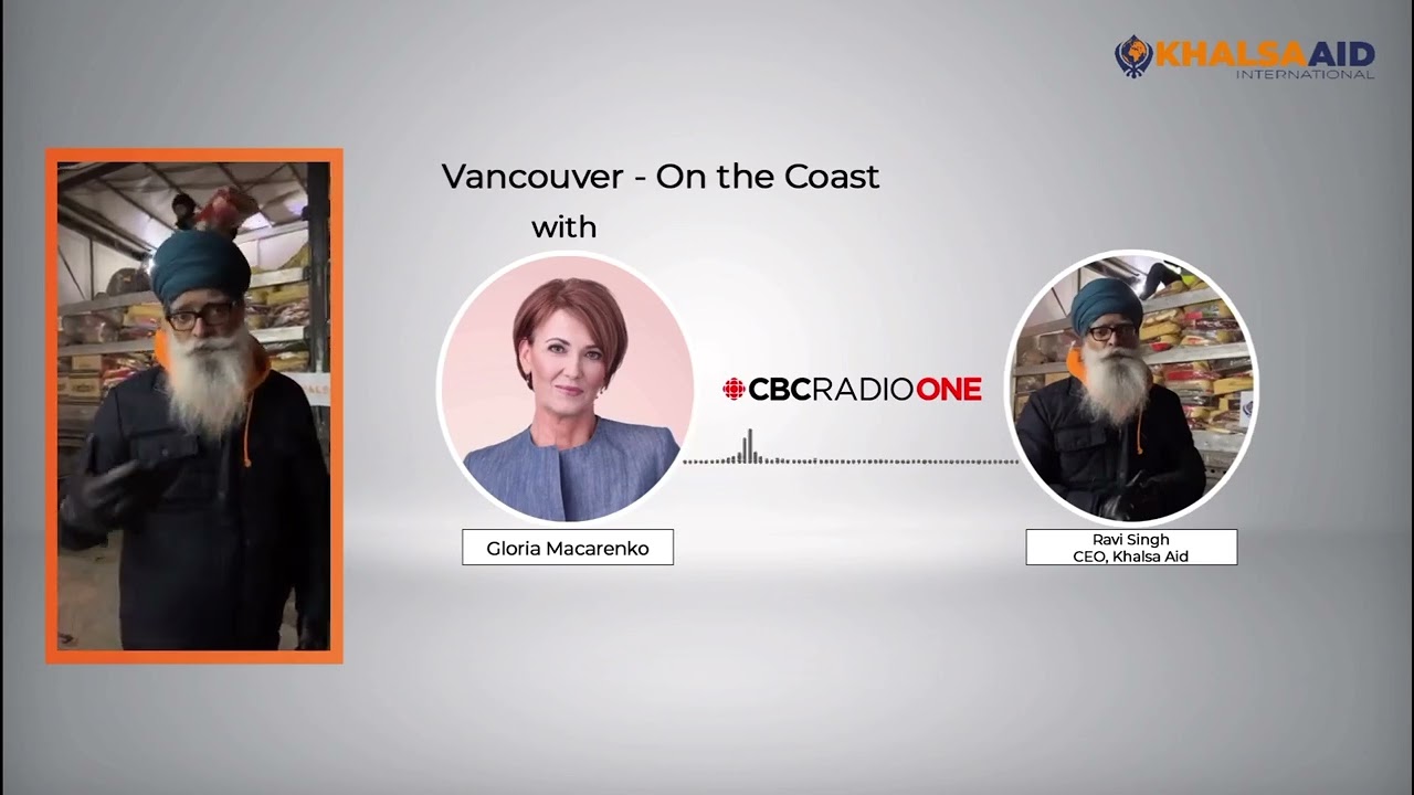 Thanks to @cbcradiocanada for having @ravisinghka on to talk about Khalsa Aid&rsquo;s work in Turkey.