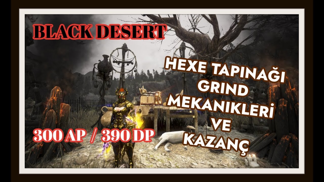 Black Desert Elvia Hexe Tapınağı Grind Mekanikleri Ve Kazanç 300 Ap 390 Dp