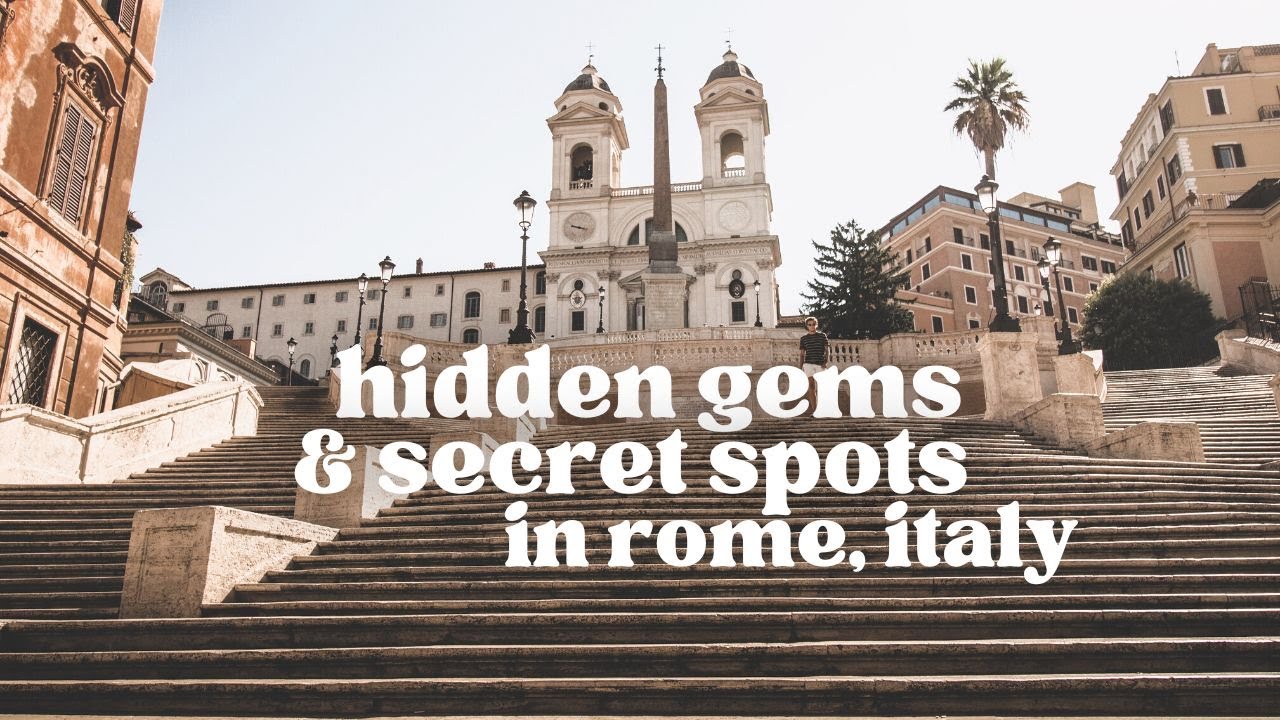 Secret Spots & Hidden Gems you MUST see in Rome Italy #romeitaly #rometravel #italytravelguide