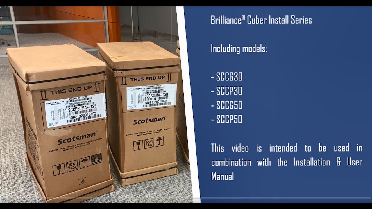 SCC30 and SCC50 Installation
