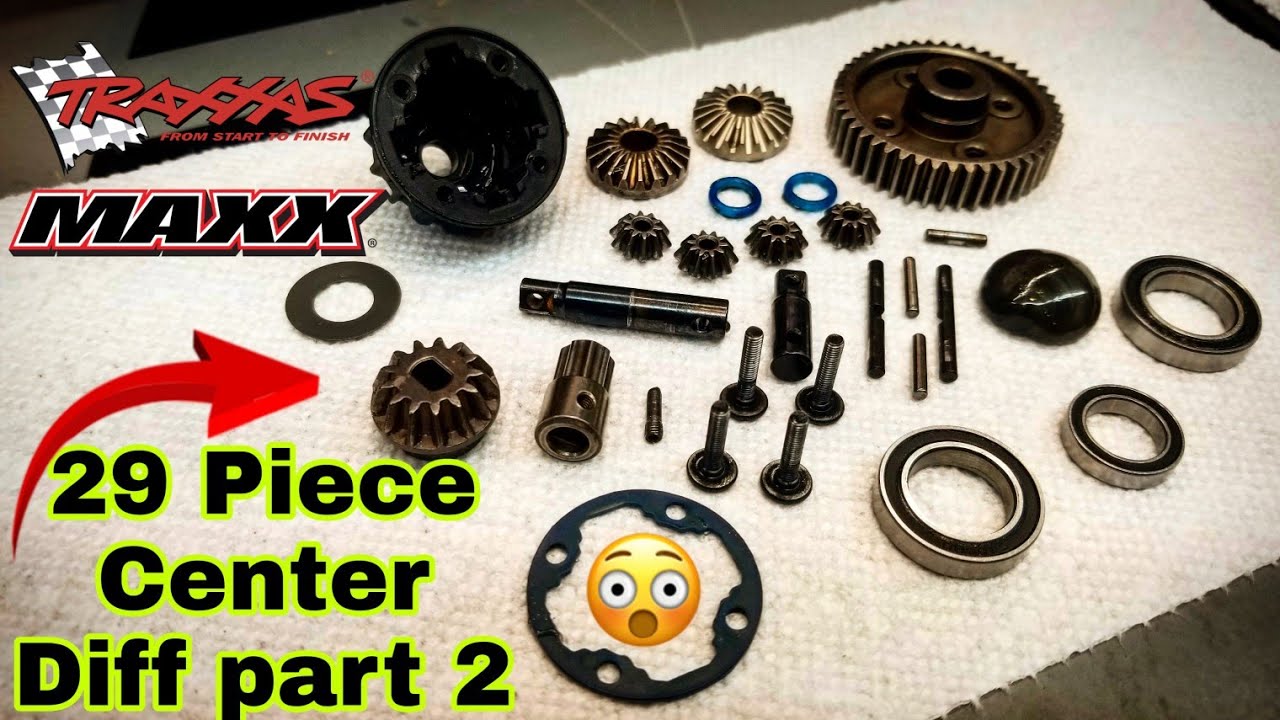 Traxxas MAXX Center Diff part 2 