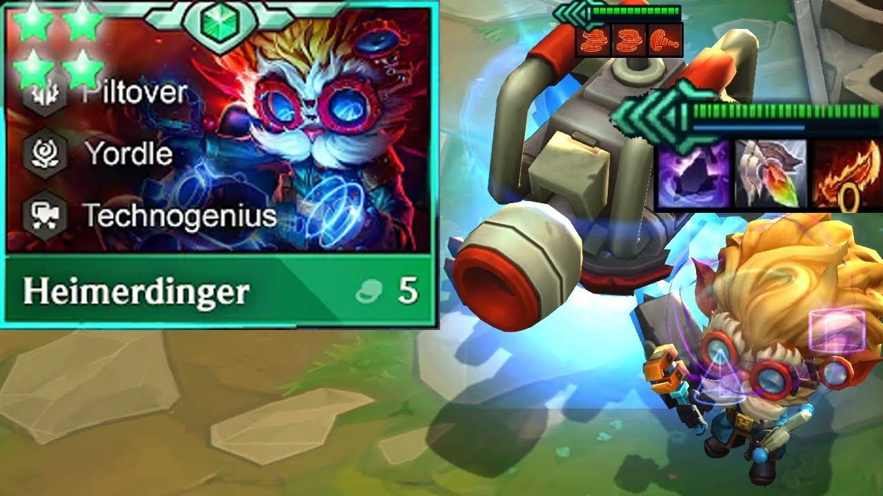 HEIMERDINGER 4 Star | TFT Set 9